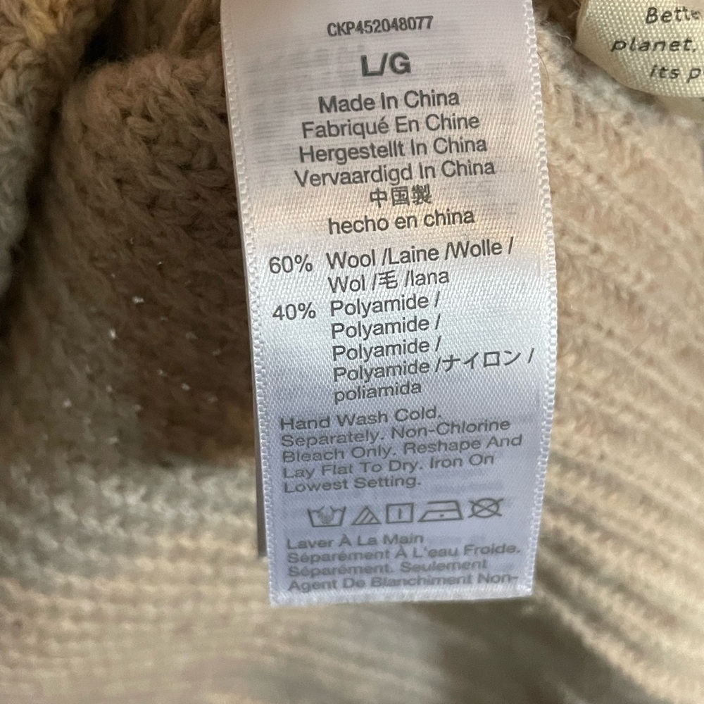 Madewell Forrest tipped v neck sweater - Picture 6 of 8